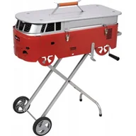 Grille - Lund GRILL WĘGLOWY SKŁADANY 70 X 29,5CM POPIELNIK PŁYTA NA WĘGIEL STOLIK ROBOCZY - miniaturka - grafika 1