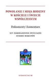 Powołanie i misja rodziny w kościele i świecie współczesnym - M - Książki religijne obcojęzyczne - miniaturka - grafika 1