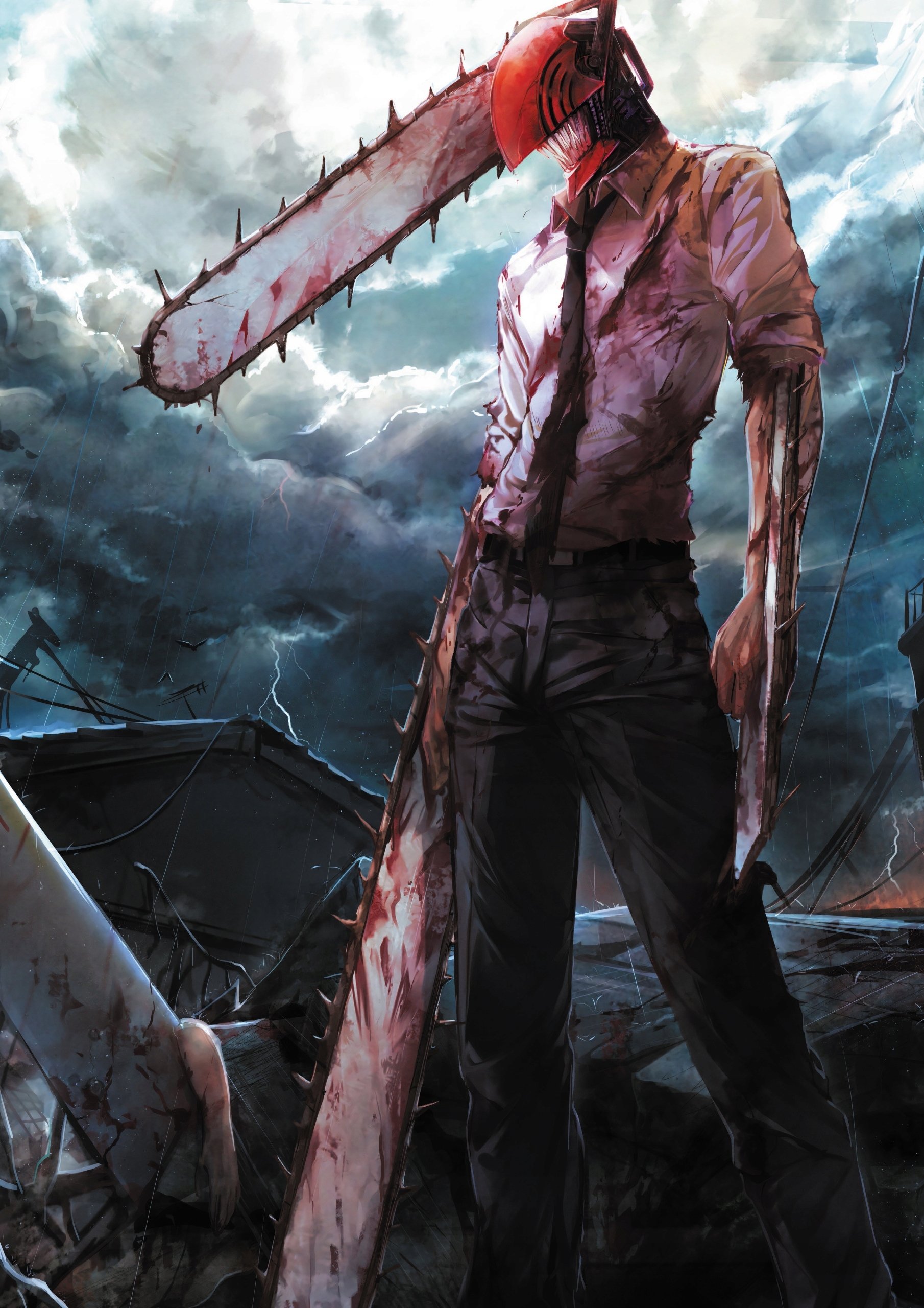 Plakat A2 Chainsaw Man Anime
