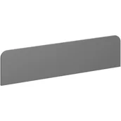 Inne meble biurowe - B2B Partner Parawan PRIMO, 1200 x 18 x 300 mm, grafitowy 555833 - miniaturka - grafika 1