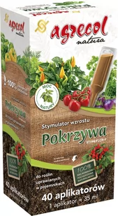Stymulator wzrostu roślin AGRECOL Stymuflor-D Pokrzywa 40x35ML - Nawozy ogrodnicze - miniaturka - grafika 1