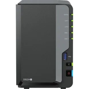 Serwer plików SYNOLOGY DiskStation DS224+ 24TB (2x12TB), 2GB RAM - Serwery plików NAS i macierze dyskowe - miniaturka - grafika 1