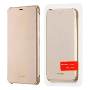 Huawei Flip Cover etui pokrowiec z klapką Huawei P Smart złoty (51992275) - Etui i futerały do telefonów - miniaturka - grafika 5