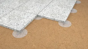 Podpora | Podkładka tarasowa 2 mm transparentna DDP002T - Inne materiały budowlane - miniaturka - grafika 1