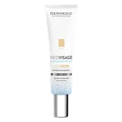 Balsamy i kremy do ciała - Dermedic BIOGENED Neovisage pielęgnacyjny fluid krem nawilżający spf50 IVORY 30 ml - miniaturka - grafika 1