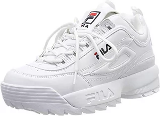 Sneakersy damskie - FILA Disruptor Animal WMN Damskie Buty Typu Sneakersy, Biały, 36 EU - grafika 1