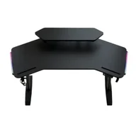 Biurka gamingowe - Anda Seat Shadow Warrior 160cm Czarny - miniaturka - grafika 1