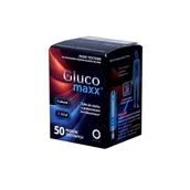Glukometry i akcesoria dla diabetyków - Genexo Glucomaxx test paskowy 50 pasków 9077943 - miniaturka - grafika 1