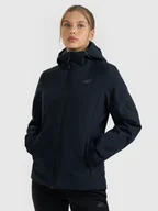 Kurtki narciarskie - Kurtka narciarska damska 4F NeoDry 5000 4FWAW25TTJAF0807-20S Czarny XS - miniaturka - grafika 1