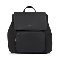Plecaki - Plecak Calvin Klein Ck Must Campus Backpack-Nylon K60K611538 Ck Black BAX - miniaturka - grafika 1