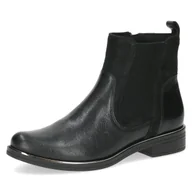 Botki damskie - Botki czarne Kania [25324-43-019] [Rozmiar: 39] - miniaturka - grafika 1