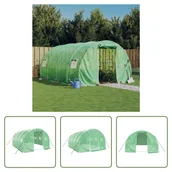 Szklarnie ogrodowe - Szklarnia Living Store z ramą stalową Zielona 12 m² 4x3x2 m - miniaturka - grafika 1