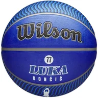 Koszykówka - Piłka do koszykówki Wilson NBA Player Icon Luka Doncic Outdoor Ball rozmiar 7 - miniaturka - grafika 1