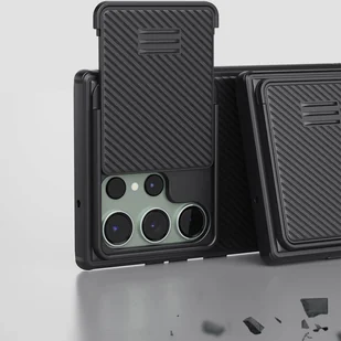Nillkin CamShield S Magnetic Case etui do Samsung Galaxy S23 Ultra pokrowiec z MagSafe z osłoną na aparat czarne - Etui i futerały do telefonów - miniaturka - grafika 9
