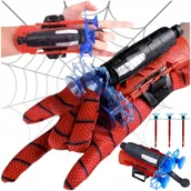 Zabawki militarne - Rękawica Wyrzutnia Sieci Strzelająca Rękawiczka Spider 3 Strzałki Prezent - miniaturka - grafika 1