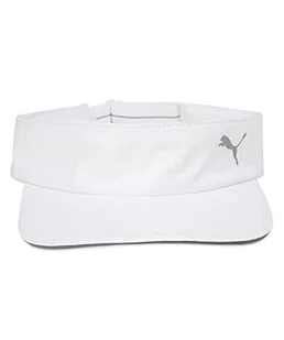 PUMA Dorosły Osłona do biegania Czapka z daszkiem, Biały, Jeden rozmiar Unisex, Puma biały, rozmiar uniwersalny - Czapki damskie - miniaturka - grafika 1