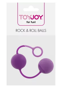 ToyJoy Classics Rock and Roll Balls Kulki Gejszy Fioletowy | 100% DYSKRECJI | BEZPIECZNE ZAKUPY - Kulki gejszy - miniaturka - grafika 2