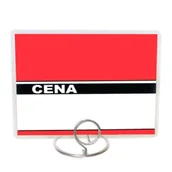 Cenówki - Cenówki Laminowane Czerwone 80X111 - Napis Cena 50 Szt. - miniaturka - grafika 1