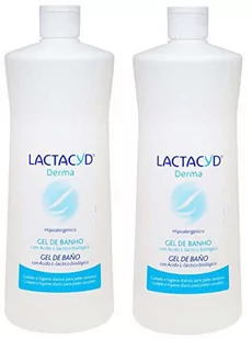 Żel pod prysznic Lactacyd Derma 2x1000 ml (8425091069842) - Kosmetyki do kąpieli - miniaturka - grafika 1