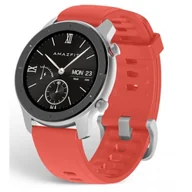 Smartwatch - Amazfit GTR 42mm Czerwony - miniaturka - grafika 1
