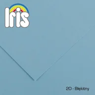 Szkolne artykuły papiernicze - . Karton Iris 70x100 240g.błękitny 20 200040459 - miniaturka - grafika 1