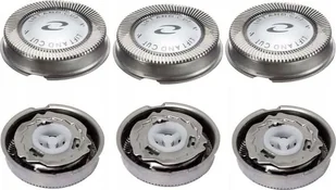 3x OSTRZA GŁOWICE DO PHILIPS HQ3 HQ4 HQ55 HQ56 - Akcesoria i części do maszynek do golenia - miniaturka - grafika 1