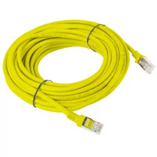 Lanberg Patch cord kat.5E 10M żółty PCU5-10CC-1000-Y - Patchcordy - miniaturka - grafika 2