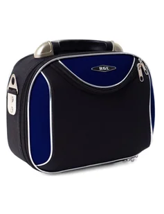 Średni kuferek 773 XL CZARNO-GRANATOWY - Walizki - miniaturka - grafika 1