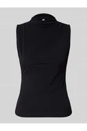 Bluzki damskie - Bluzka o kroju shaped fit bez rękawów model MADISON - Pieces - miniaturka - grafika 1