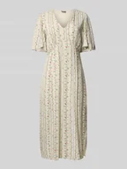 Sukienki - Sukienka casualowa taliowana z czystej wiskozy model ‘TAITLYN’ - miniaturka - grafika 1