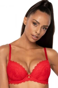 Mat Estelle 0198/11/2 czerwony biustonosz push-up - Biustonosze - miniaturka - grafika 1