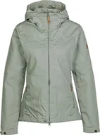 Kurtki damskie - FJÄLLRÄVEN Damska kurtka Stina Jkt W z dwukierunkowym zamkiem błyskawicznym zielony zielony (szałwiowy zielony) XS - miniaturka - grafika 1