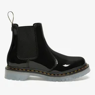 Botki damskie - DR.MARTENS BOTKI DAMSKIE CZARNE LAKIEROWANE SKÓRZANE 36 JJB - miniaturka - grafika 1