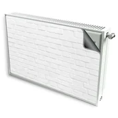 Dekoracje domu - magnes mata magnetyczna kaloryfer dekor biała cegła - miniaturka - grafika 1