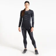 Spodnie sportowe damskie - Dare 2b - Damska Bielizna Termoaktywna Legginsy In The Zone Czarny, Rozmiar: L/XL - miniaturka - grafika 1