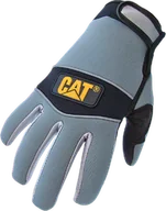 Rękawice robocze - CAT Rękawice Synthetic Leather Pad, Neoprene Back l - miniaturka - grafika 1