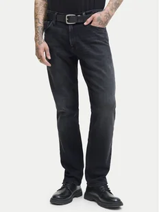 Jack&Jones Jeansy Clark Original 12278247 Czarny Regular Fit - Spodnie męskie - miniaturka - grafika 1