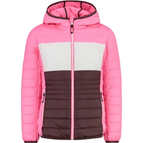 CMP - Kurtka dziecięca z kapturem, Plum-Pink Fluo, 98