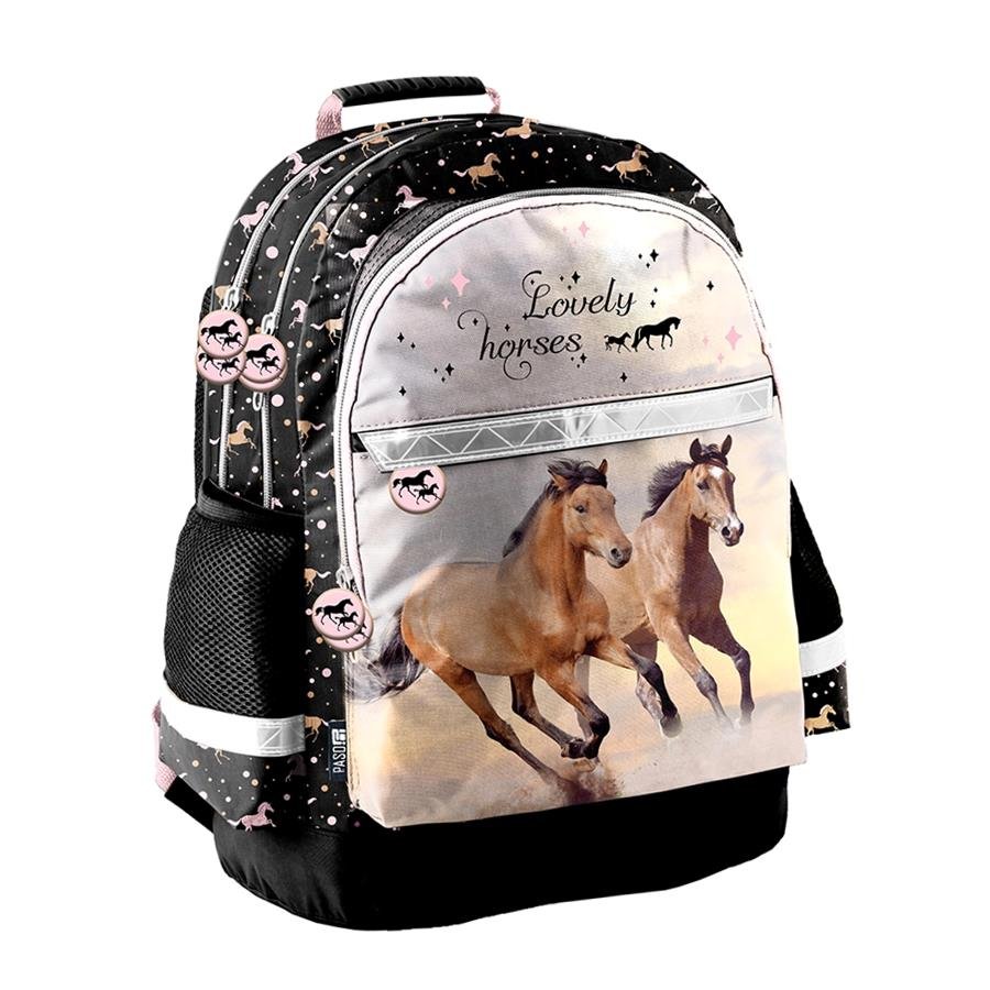 Plecak 2-KOMOROWY Koń PP25HA-116