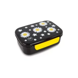 Coolpack Daisy Black Śniadaniówka z przegródką Coolpack Foodyx Daisy Black - Lunch boxy - miniaturka - grafika 1