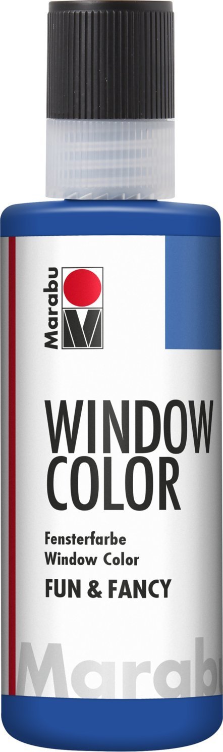 Marabu Marabu 04060004055, Ultramarine, Glass paint, liquid, 80 ml, 1 pcs