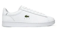 Buty sportowe męskie - Męskie buty rekreacyjne Lacoste Carnaby Set Roland Garros White/Orange EUR 42,5 - miniaturka - grafika 1