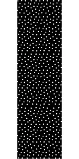 Papier do pakowania - Czarny - Białe Kropki - 68,5 x 100 cm - Folia, papier śniadaniowy, serwetki - miniaturka - grafika 1