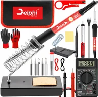 Lutownice - Delphi Tools LUTOWNICA KOLBOWA OPOROWA 60W ZESTAW - miniaturka - grafika 1