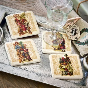 Podstawka, zestaw 4 szt. Cantois - Ozdoby bożonarodzeniowe - miniaturka - grafika 1