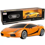 Zabawki zdalnie sterowane - AUTO NA RADIO LAMBORGHINI 1:24 ZABAWKA DLA DZIECI - miniaturka - grafika 1