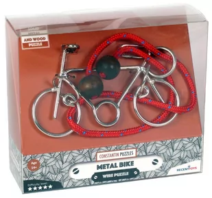 Recent Toys Metal Bike - łamigłówka poziom 5/5 - Łamigłówki - miniaturka - grafika 1