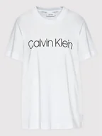 Koszulki i topy damskie - Calvin Klein Curve T-Shirt Inclusive K20K203633 Biały Regular Fit - miniaturka - grafika 1