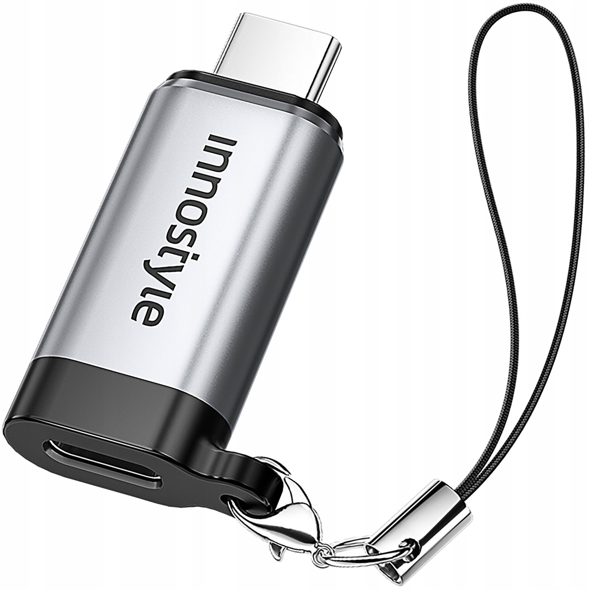 Apple Adapter USB Innostyle INNOSTYLE ADAPTER PRZEJŚCIÓWKA USB-C USB TYP C DO LIGHTNING IPHONE 15 16 17
