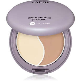 Paese PAESE - Nanorevit - Contour Duo Powder - Puder do konturowania twarzy - 200 - Bronzery i konturowanie twarzy - miniaturka - grafika 1